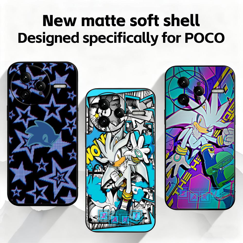 S-SonicES 漫画 H-HedgehogES スマホケ - Xiaomi Poco X6 のレビューと価格