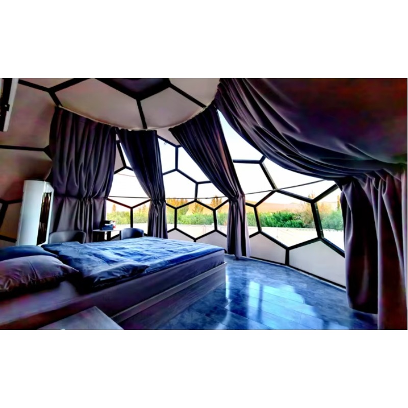 リゾート20年間耐久性のある豪華なジオデシックドーム型テント - Luxury Lifestyle Resort のレビューと価格