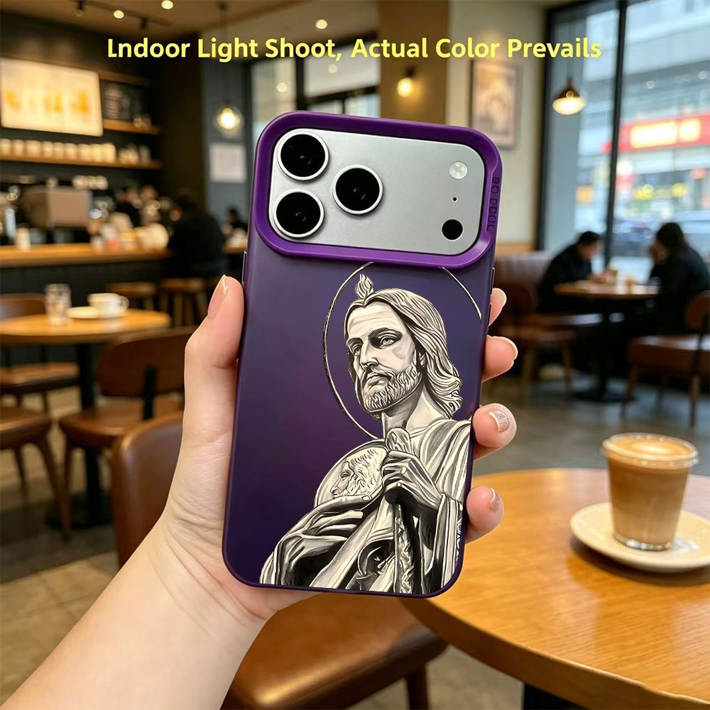 サン・ジュダス・タデオ柄デザインのiPhoneケース（iPh - Apple Iphone 16 のレビューと価格